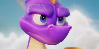 In foto il draghetto Spyro nel videogioco Spyro: A Realm Beyond.