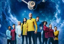 Star Trek: Strange New Worlds 4: il trailer della serie Paramount+ La key art della stagione 4 della serie Star Trek: Strange New Worlds.