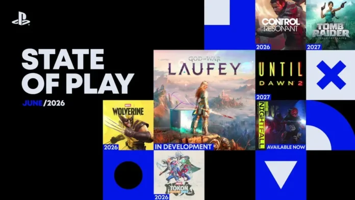 State.play.2026.cover L'immagine che illustra lo State of Play di giugno 2026.