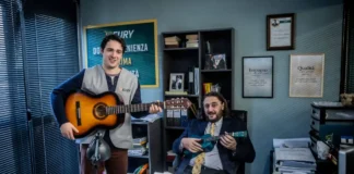 Alessandro Betti nella serie comedy Super Market.