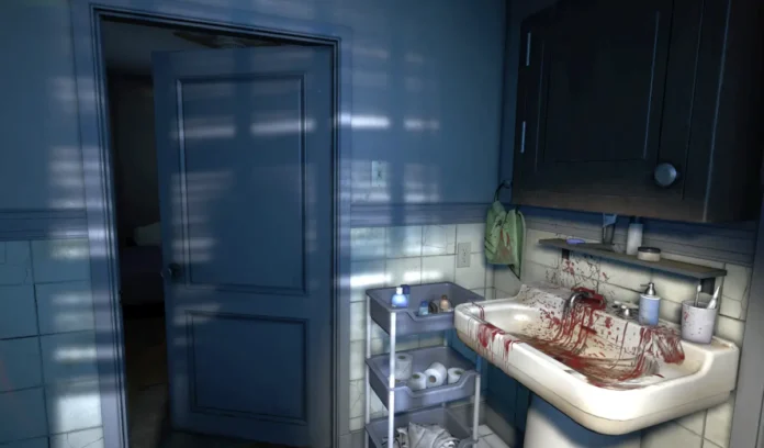Una immagine del gioco horror di Netflix Unhinged.