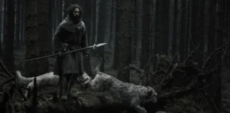 Aaron Taylor-Johnson nel film horror Werwulf.