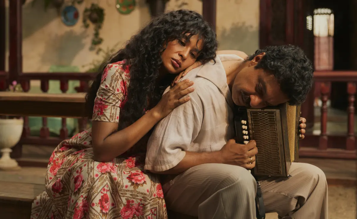 Petra Cotes e Aureliano Segundo nella serie Netflix Cent'anni di solitudine.