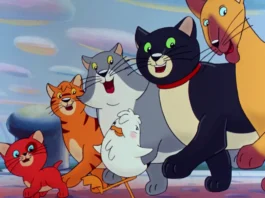 Una scela dall'edizione restaurata del film La gabbianella e il gatto.