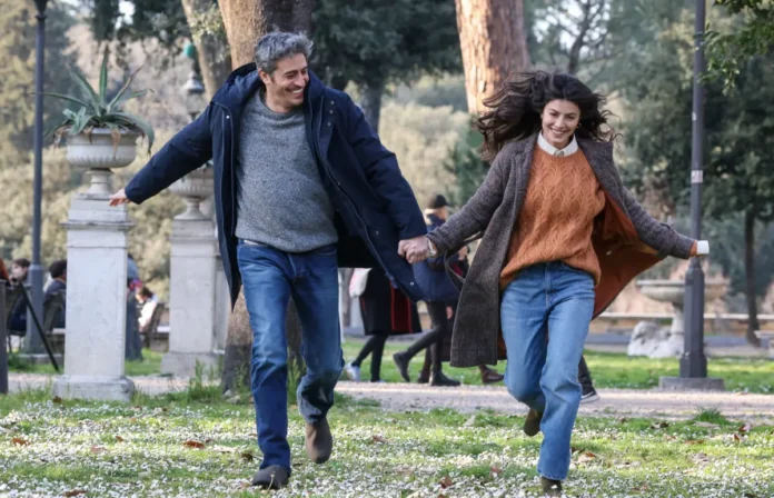Pif e Alessandra Mastronardi nel film Il Ministero dell'Amore.