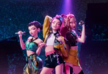 KPop Demon Hunters protagonista a Giffoni con la nuova versione italiana Una scena dal film Netflix KPop Demon Hunters.