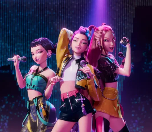 Una scena dal film Netflix KPop Demon Hunters.
