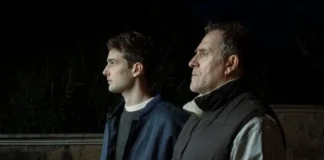 Emanuele Maria Di Stefano e Valerio Mastandrea nel film La città dei vivi.