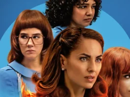 La key-art della serie Apple TV Las Azules.