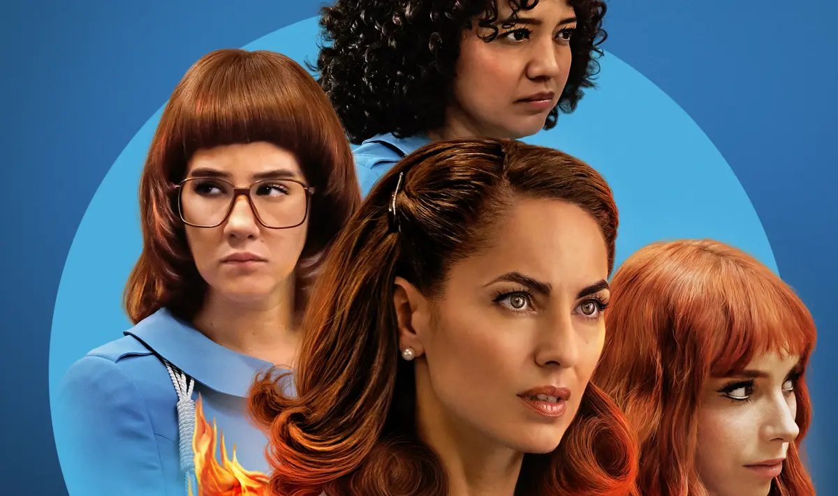 La key-art della serie Apple TV Las Azules.