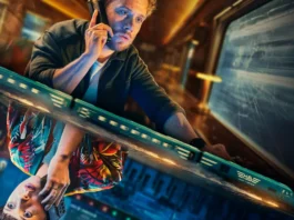 La key-art della serie Sky Nightsleeper – Fuori controllo.