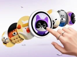 In foto l'accessorio Oppo chiamato Bubble.