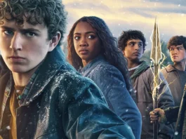 La key-art della stagione 3 della serie Percy Jackson e gli Dei dell'Olimpo.