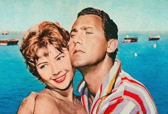 Pluto.tv.agosto.2026.cover Sylva Koscina e Alberto Sordi nel poster del film Racconti d'estate.