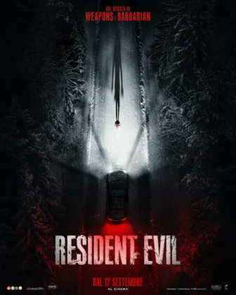 Il poster "shadow" dell'horror Resident Evil.