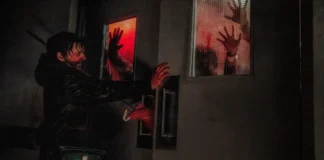 Una scena dall'horror Resident Evil.