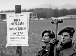 Una scena dalla docu-serie Seveso – Il disastro della diossina.