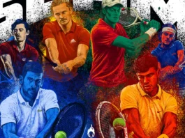 Il poster dell'edizione 2026 del torneo Six Kings Slam.