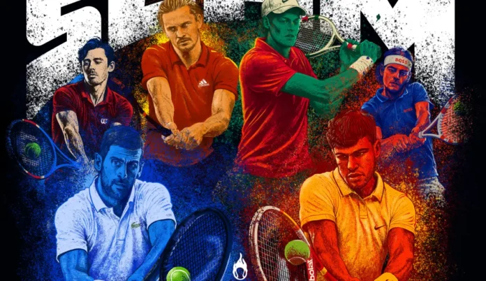 Il poster dell'edizione 2026 del torneo Six Kings Slam.