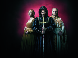 La key-art della serie TV I Borgia.