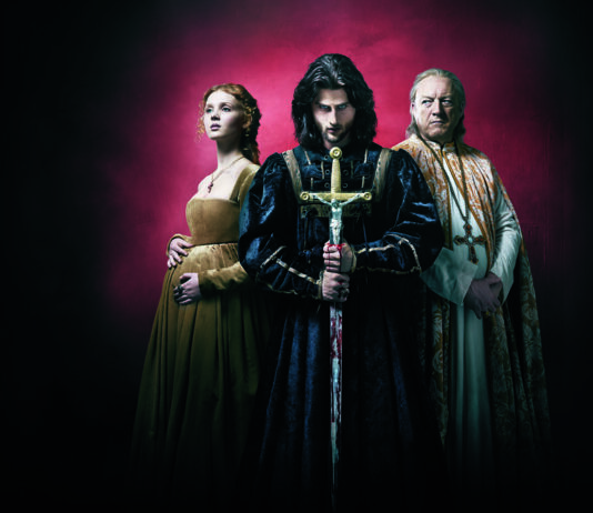 La key-art della serie TV I Borgia.