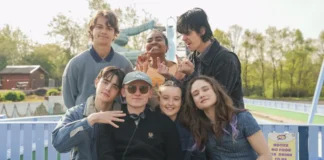 In foto il cast del film Sunny Dancer.