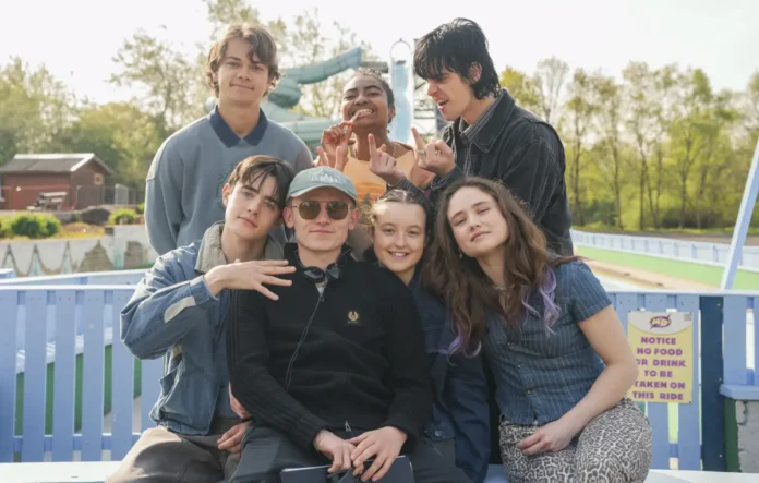 In foto il cast del film Sunny Dancer.
