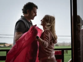 Guido Caprino e Alba Rohrwacher nel film Una storia.