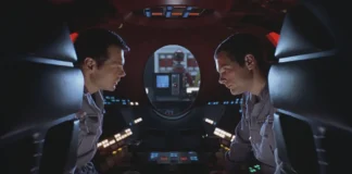 Una scena dal film 2001: Odissea nello spazio.