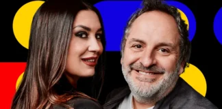La key art di Comedy Central Presents con i comici Scintilla e Camba.
