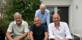 Giorgio Gherarducci, Marco Santin, Carlo Taranto e Walter Veltroni.