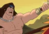 Il personaggio di Ax Battler nella serie Paramount+ Golden Axe.