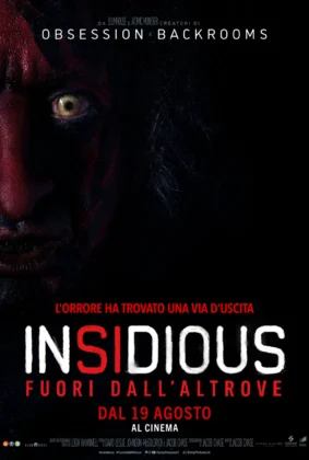 Il nuovo character poster di Insidious: Fuori dall'Altrove che raffigura un volto demoniaco.