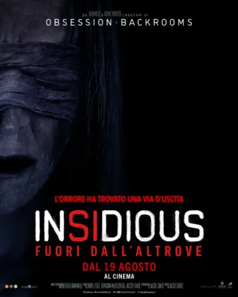 Il nuovo character poster di Insidious: Fuori dall'Altrove che raffigura un mostro bendato.