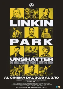 Il poster del documentario Linkin Park: Unshatter.