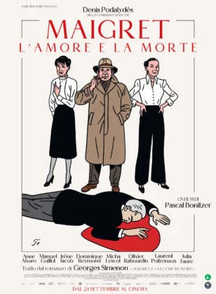 Il poster del film Maigret - L'amore e la morte.