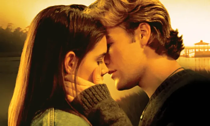 Una scena dalla serie TV Dawson's Creek.