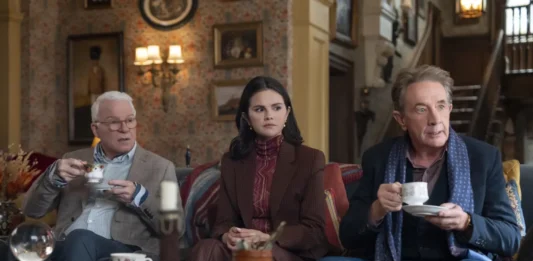 Steve Martin, Martin Short e Selena Gomez in Only Murders in London.