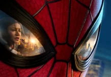 Spider-Man nel poster del film Spider-Man: Brand New Day.