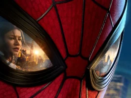 Spider-Man nel poster del film Spider-Man: Brand New Day.