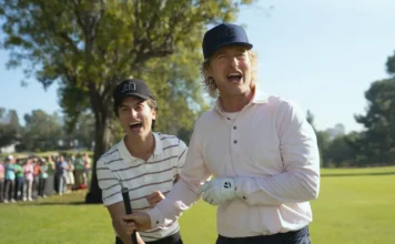 Stick 2: le prime immagini e la data di uscita su Apple TV Peter Dager e Owen Wilson nella stagione 2 di Stick.