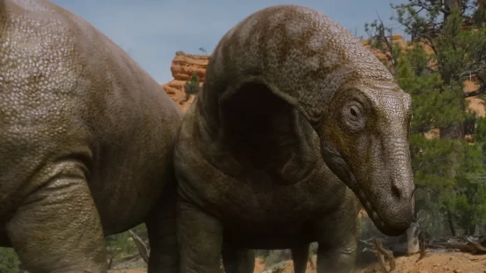 Una scena dalla docuserie Surviving Earth.