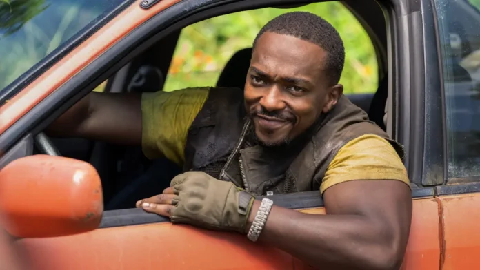 Anthony Mackie nella serie TV Twisted Metal.