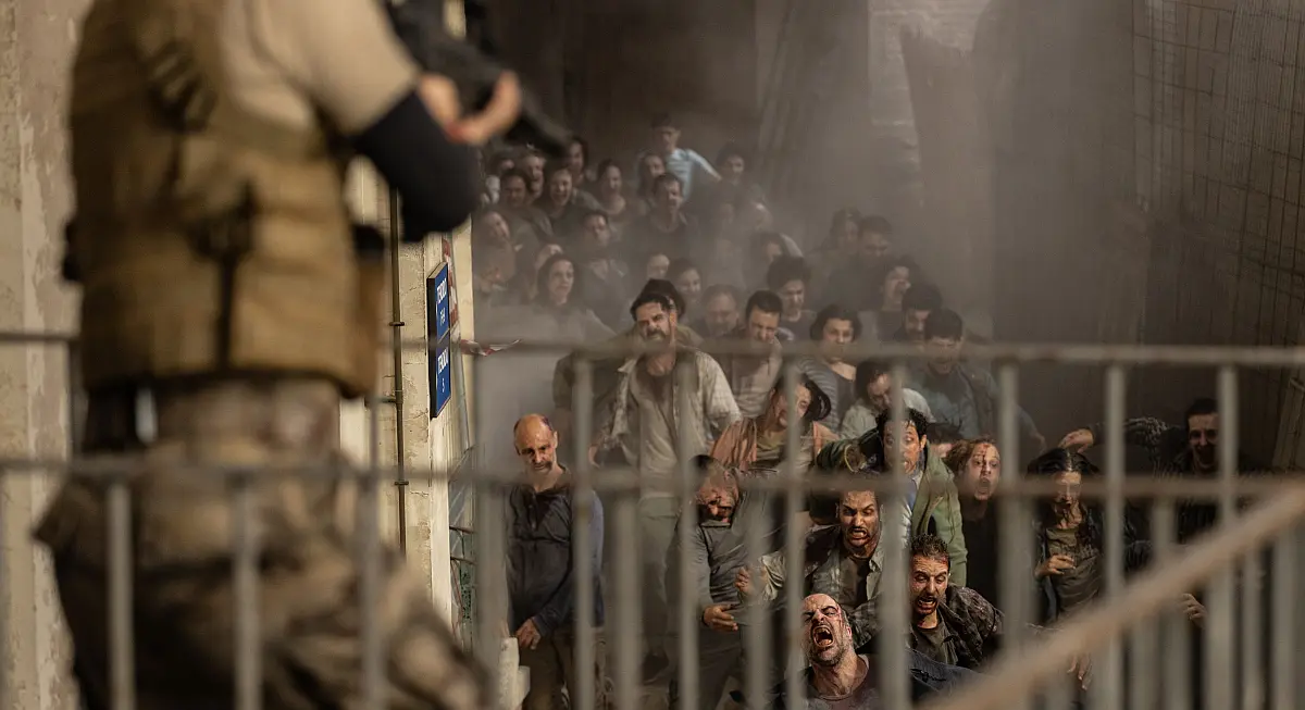 Una scena dal film horror Apocalisse Z: Nuovo Mondo.