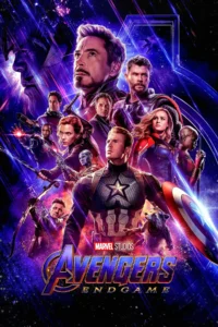 Il poster del film Avengers Endgame.