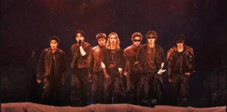 I BTS nel poster del film concerto BTS World Tour ARIRANG.