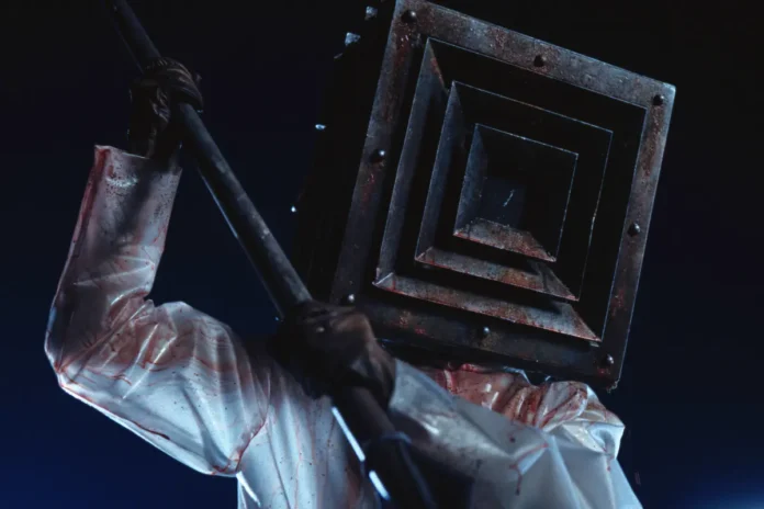 Una scena dall'horror Camp Miasma adolescenza, sesso e morte.