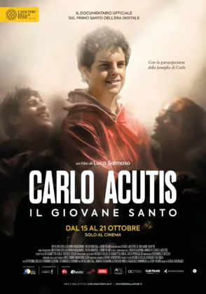 Il poster del documentario Carlo Acutis. Il giovane santo.
