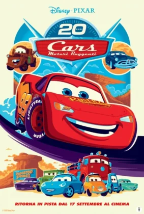 Il poster di Cars: Motori Ruggenti.