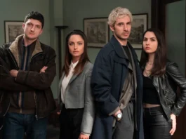 In foto i protagonisti della serie Netflix ChiaroScuro.